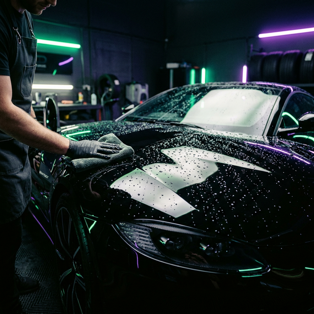 Professional car detailing